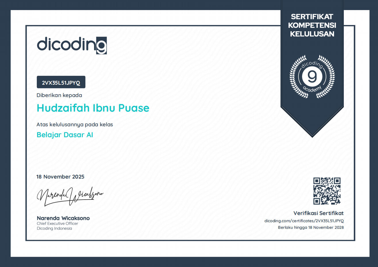 Other Cert